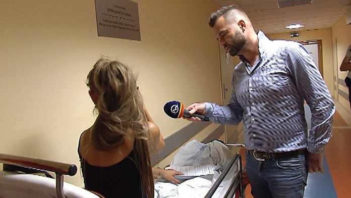 Opitá vodička, ktorá šoférovala v plavkách.