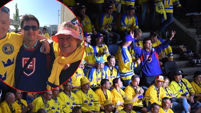 Sám Slovák v mori Švédov.