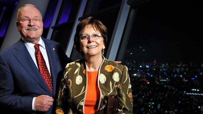 Ivan Gašparovič s manželkou.