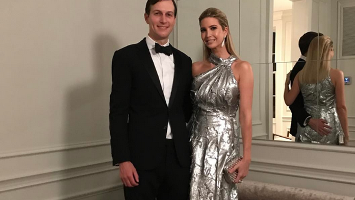 Ivanka Trump s manželom. 