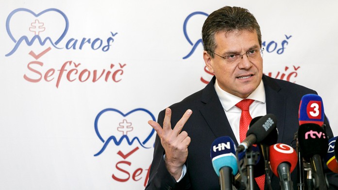 Prezidentský kandidát Maroš Šefčovič.