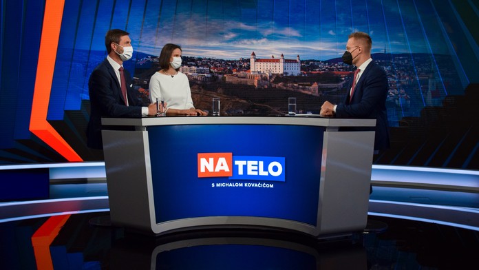 Juraj Blanár a Mária Kolíková v Na telo.