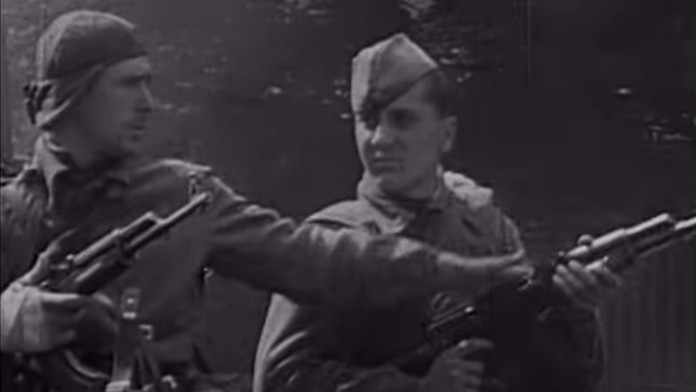 Ruskí vojaci v Československu.