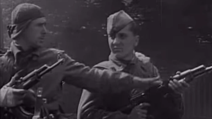 Ruskí vojaci v Československu.