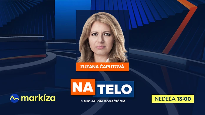 Hostkou relácie Na telo bude túto nedeľu prezidentka Zuzana Čaputová