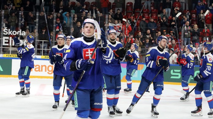 Slovenskí hokejisti v úvodnom zápase Kaufland Cupu