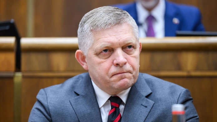 Premiér Robert Fico. 