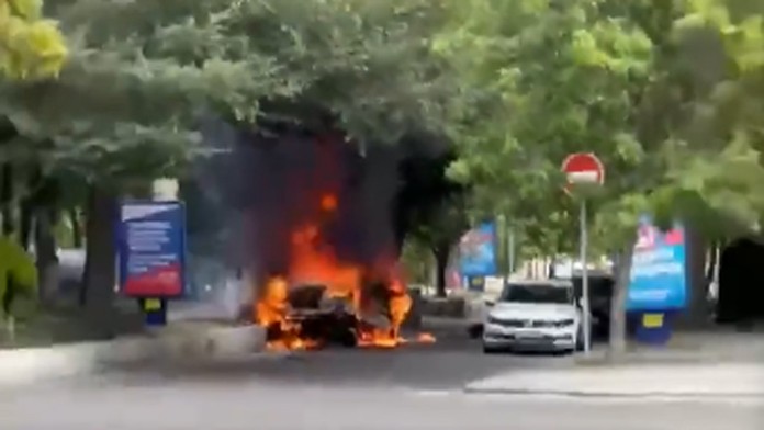 Pod vozidlom veliteľa proruskej vojenskej správy Arťoma Bardina explodovala výbušnina.