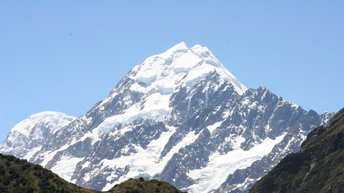 Aoraki alebo Cookov vrch na Novom Zélande