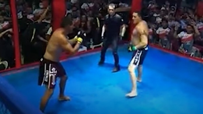 Súboj brazílskych politikov.