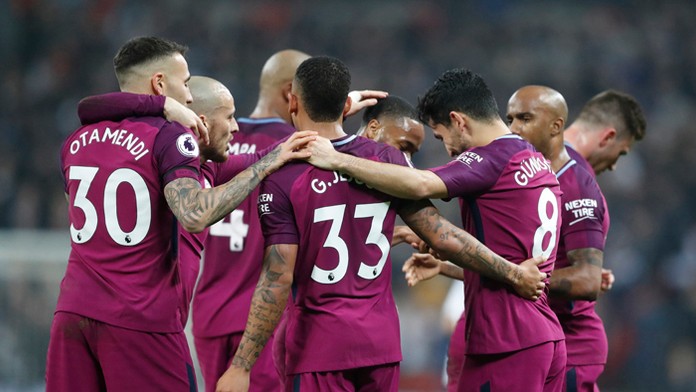 Hráči Manchester City. 