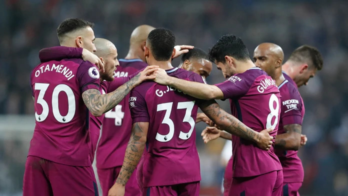 Hráči Manchester City. 