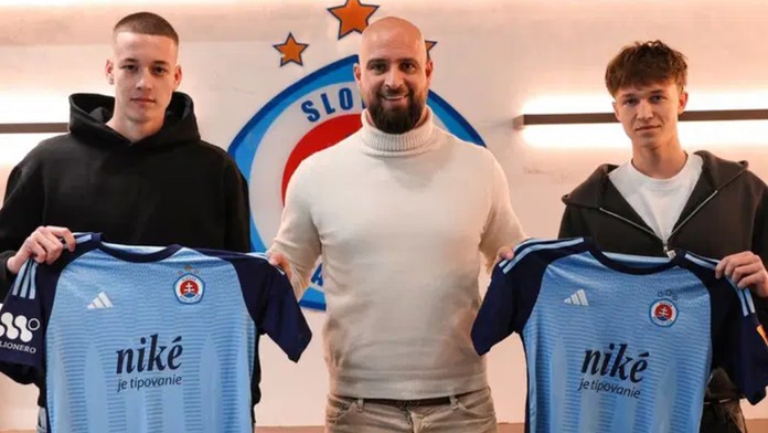 Slovan myslí na budúcnosť. Podpísal dvoch juniorských reprezentantov, zažiarili v Lige majstrov