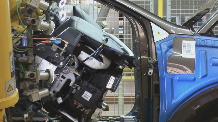 Miesto, kde spadla strecha.