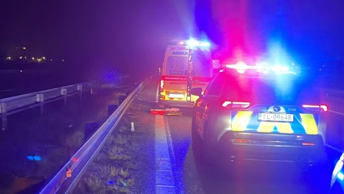 Nehoda na diaľnici.