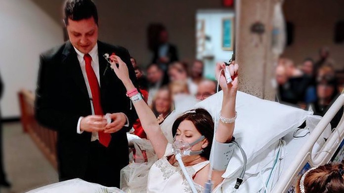 Dave a Heather si aj napriek nepriazni osudu stihli povedať áno. 