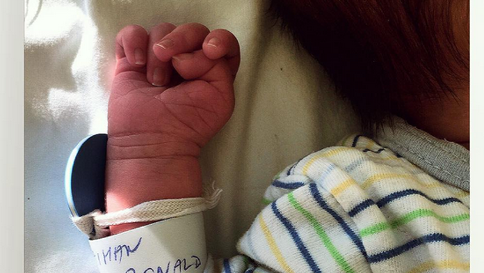 Lenkin synček Ronald. 