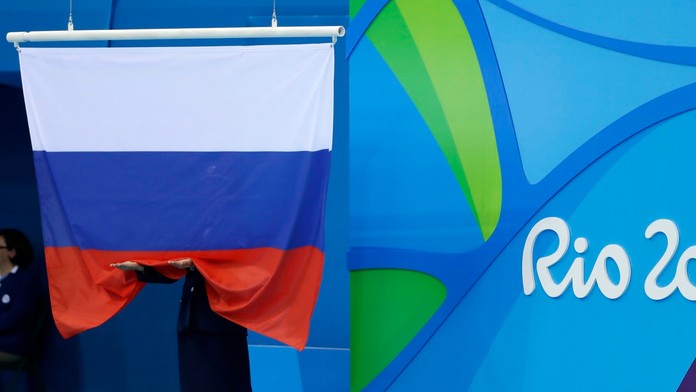 Ruská zástava - ilustračné foto.