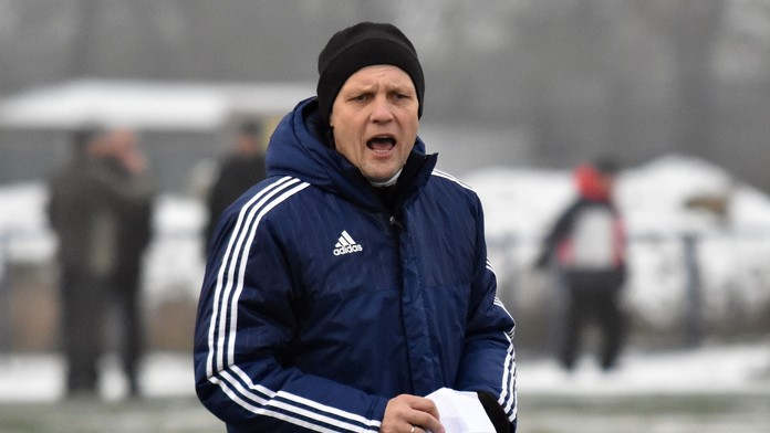 Na archívnej snímke z roku 2016 Stanislav Griga ešte ako tréner MFK Zemplín Michalovce.