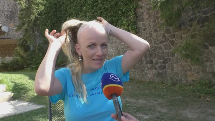 Onkologická pacientka Andrea Dubajová.