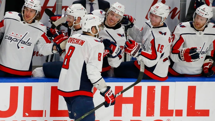 Útočník Washingtonu Capitals Alexander Ovečkin.