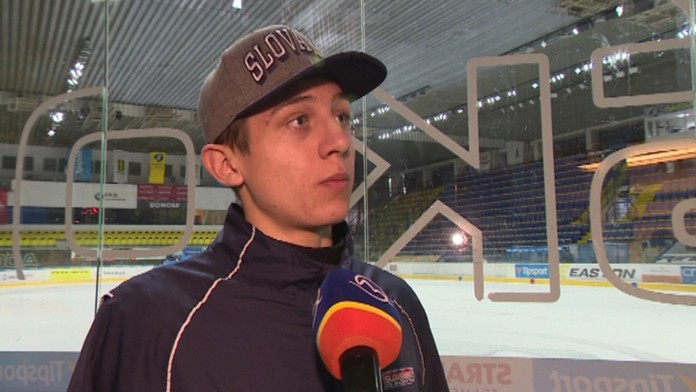 Hráč IF Malmö Redhawks Martin Fehérváry.