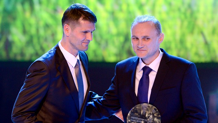 Roman Slyško (vľavo) na archívnej snímke.