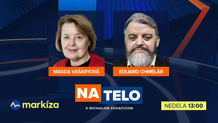 Hostia relácie na telo Magda Vášáryová a Eduard Chmelár.