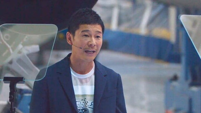 Japonský miliardár Jusaku Maezawa