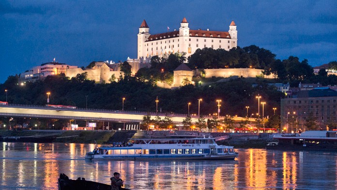 Bratislavský hrad.