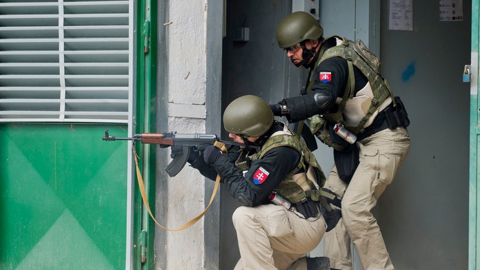 Slovenská polícia- ilustračná snímka.