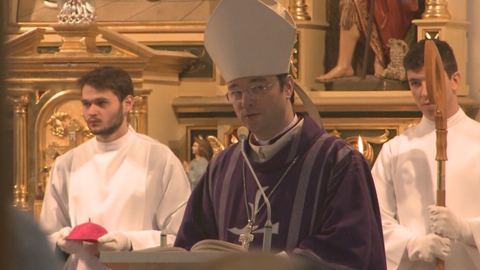 Pomocný košický biskup Marek Forgáč.