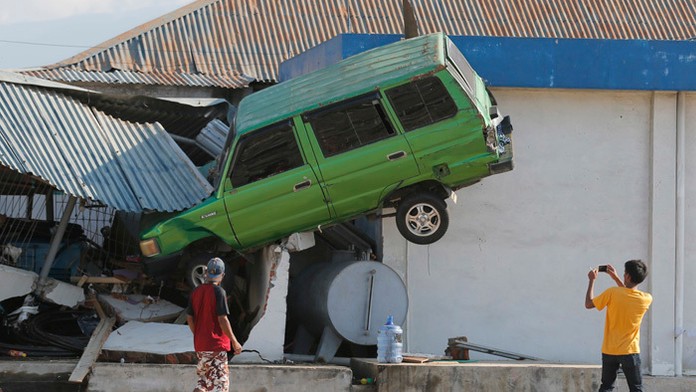 Zemetrasenie v Indonézii