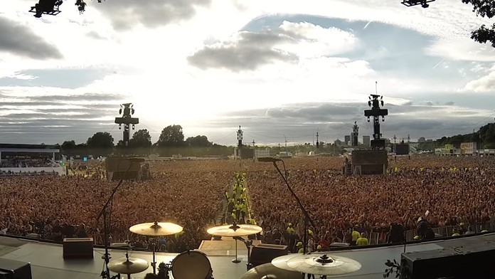 Pred koncertom Green Day