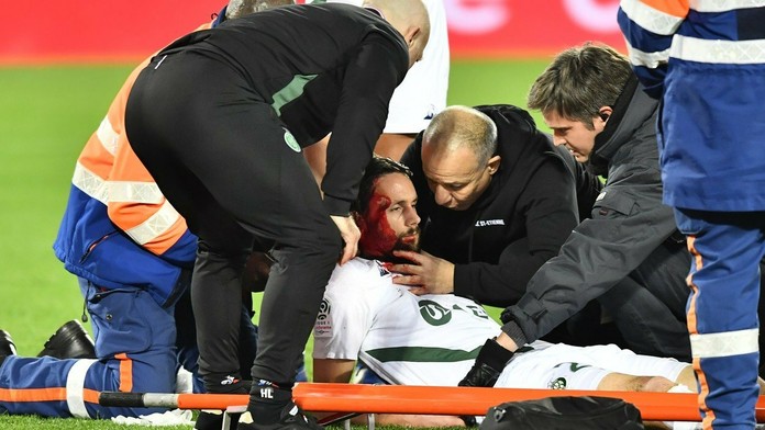 Neven Subotič po zranení.