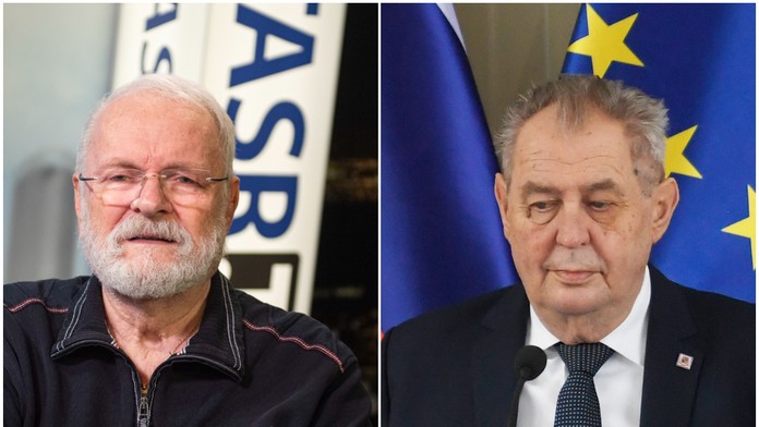 Ivan Gašparovič a Miloš Zeman