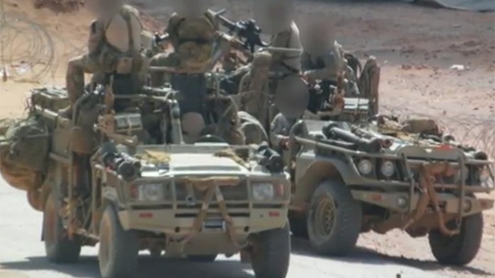 Britské špeciálne jednotky na sýrskej pôde.