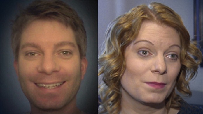 Herec Petr Brychta, ktorý je dnes Lucie Brychtová.