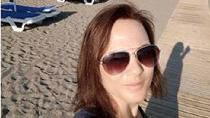 Aďa Poláková na Rodose.