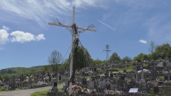 Socha Ježiša vo Valaskej Belej.