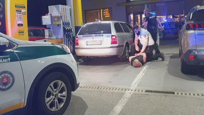 Policajná naháňačka v Rimavskej Sobote