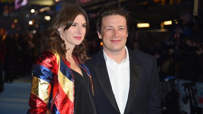 Jamie Oliver s manželkou Juliette Nortonovou.