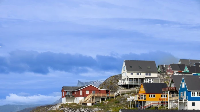Grónske mesto Nuuk