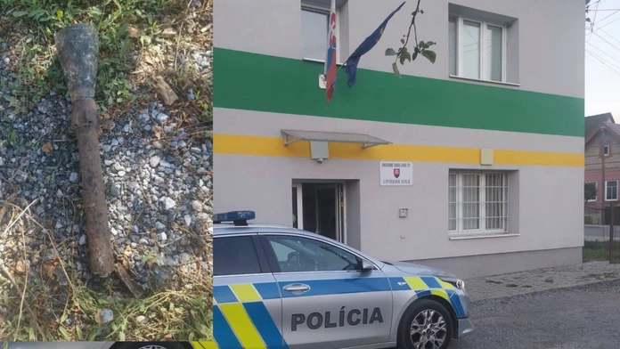Žena priniesla na stanicu granát v igelitke. 