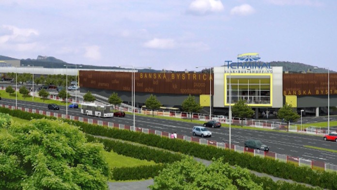 Vizuál novej autobusovej stanice v Banskej Bystrici.