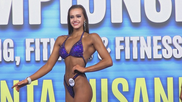 Nelli Novodomská - desaťnásobná majsterka sveta vo fitnes.