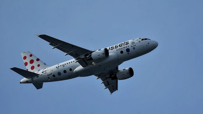 Lietadlo spoločnosti Brussels Airlines. 