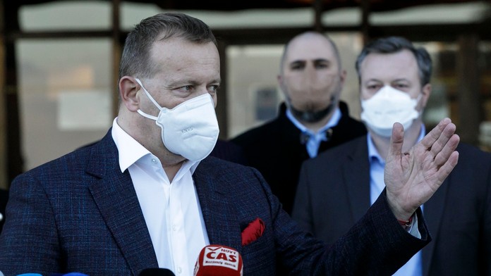 Na snímke predseda hnutia Sme rodina Boris Kollár.