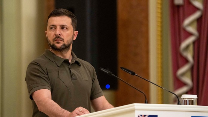 Volodymyr Zelenskyj.