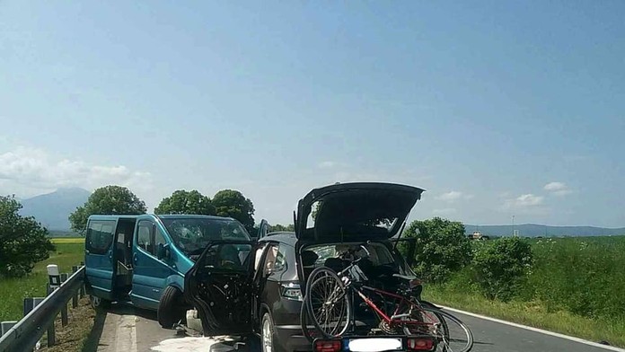 Nehoda pri Spišskej Belej.